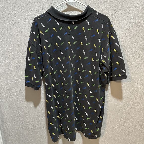 Vintage Y2K Rocawear Polo Shirt Striped Mens 3XL Rocawear Jeans Roca Wear Street - Picture 2 of 6